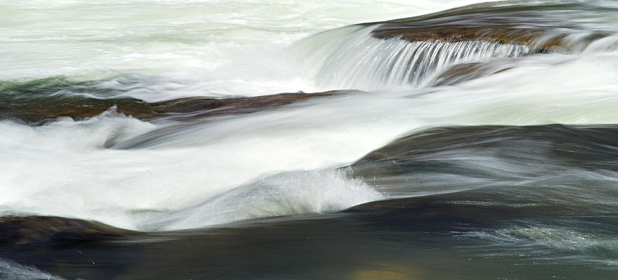 Flowing Water Photograph by Larry Ricker