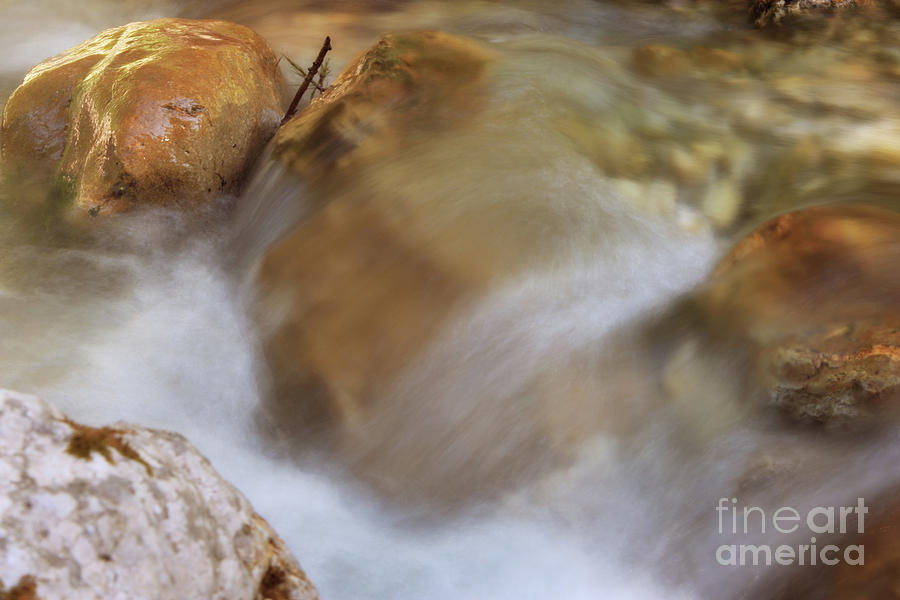 Nature Photograph - Flowing Water.. by LHJB Photography