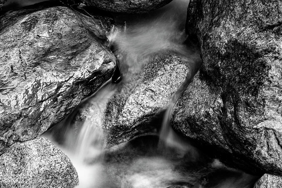 Flowing Water Over Granite Photograph by Rick Pisio