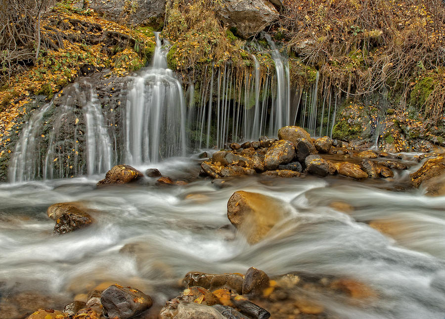 Flowing Water Photograph by Scott Read