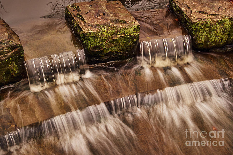 Flowing Water Photograph by Steve Ondrus