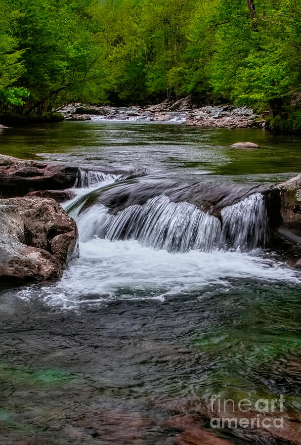 Flowing Waters Photograph by Dave Bosse