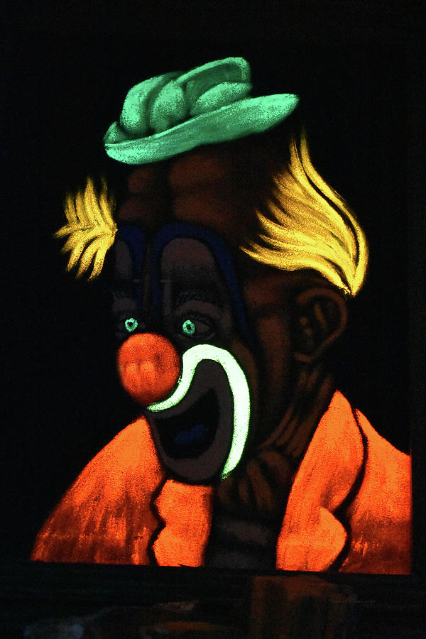Fluorescing Clown Moqui Cave Museum Kanab Utah Photograph by Thomas Woolworth