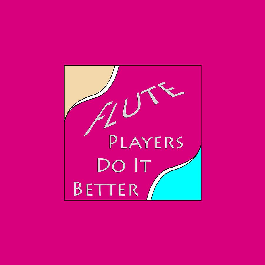 Flute Players Do It Better 5639.02 Photograph by M K Miller