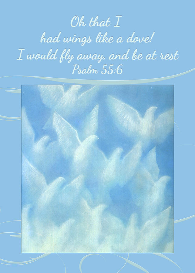 Fly away and be at rest Digital Art by Denise Beverly