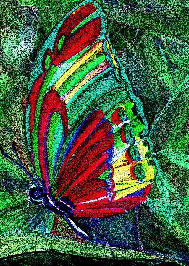 Fly Butterfly Digital Art By Mindy Newman