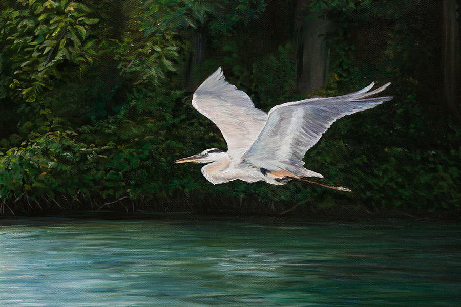 Fly By Painting by Charlotte Yealey