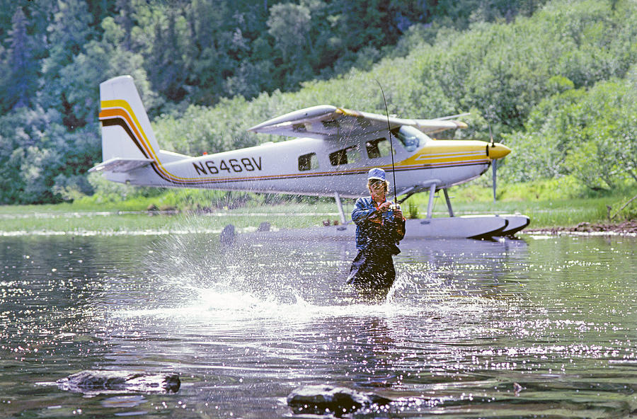 Fly-In Salmon, Alaska Photograph by Buddy Mays