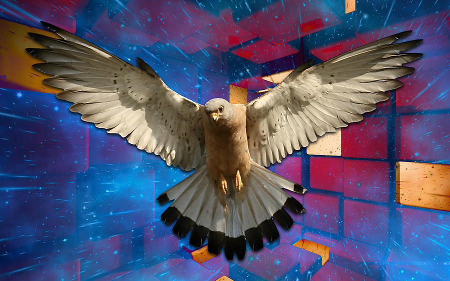 Fly Like A Eagle Mixed Media by Marvin Blaine
