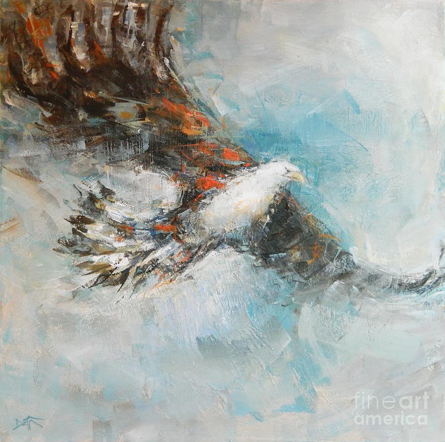 Fly Like An Eagle Painting by Dan Campbell