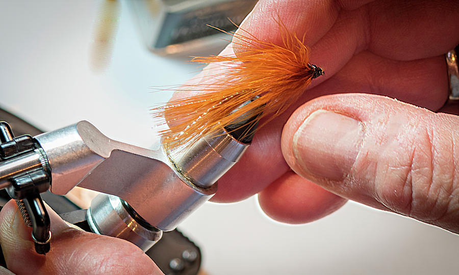 Tool Photograph - Fly Tying Hands by Phil And Karen Rispin