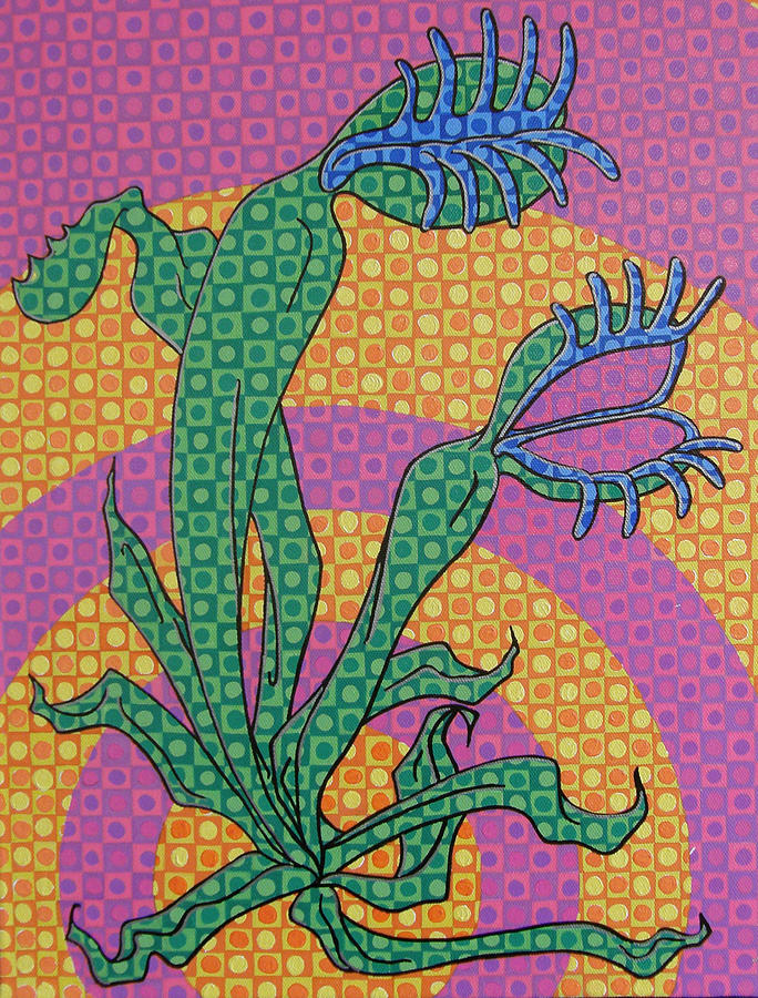 Venus Fly Trap Painting - Fly Trap by Alysa Sheats Venus Fly Trap Painting - Fly Trap by Alysa Sheats