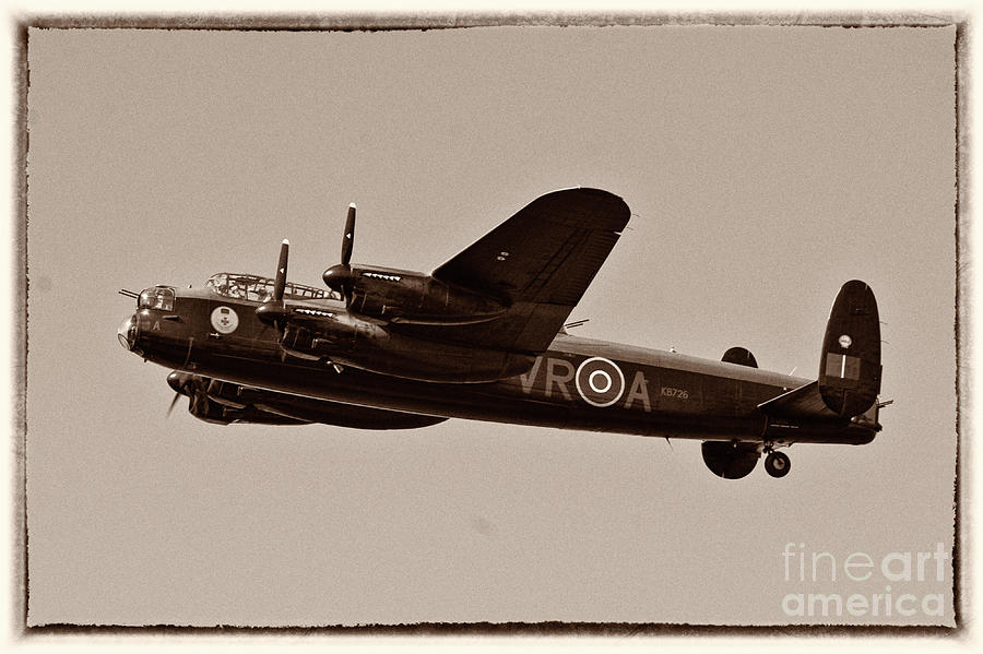 Flying Avro Lancaster Bomber - Vera Photograph