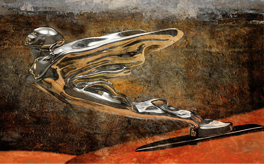 Car Digital Art - Flying Erol by Greg Sharpe