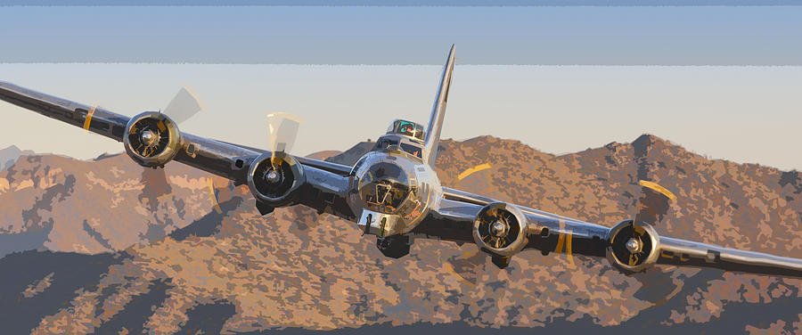 Flying Fortress Photograph by Jay Beckman