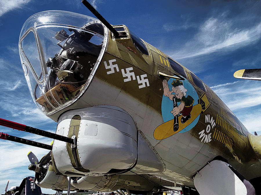 Flying Fortress Nose Photograph by Bill Dussault - Fine Art America