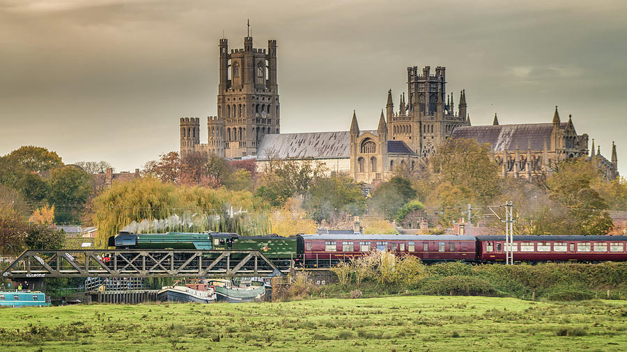 Flying Scotsman at Ely Photograph by James Billings