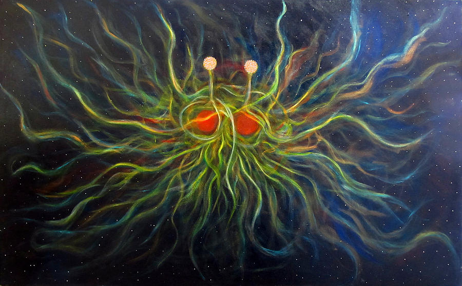 Flying Spaghetti Monster Painting by Alizey Khan