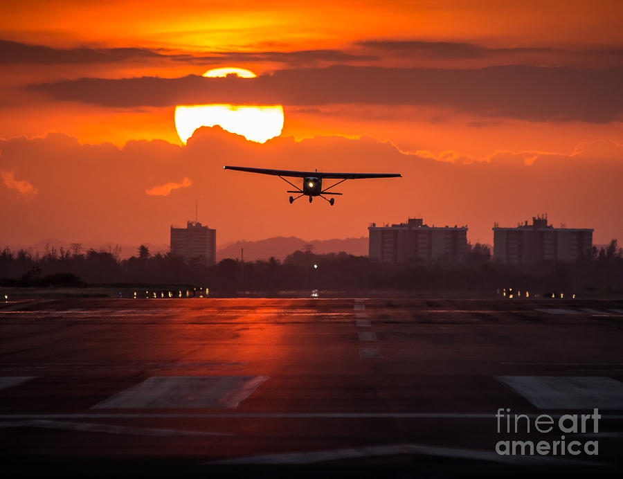 Sunset Photograph - Flying Sunset by Felix Bahamonde