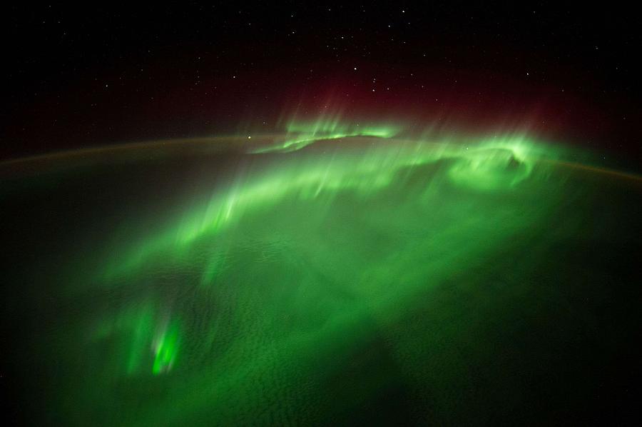 Flying Through an Aurora Painting by Celestial Images