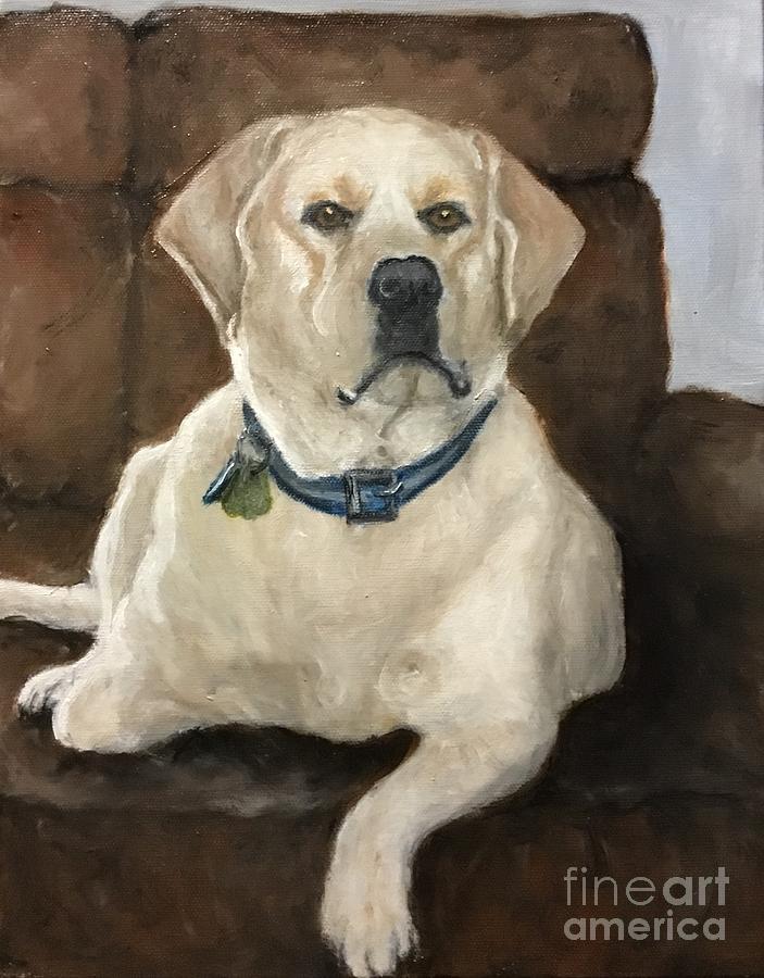 Labrador Retriever Painting - Flynn by Diane Donati