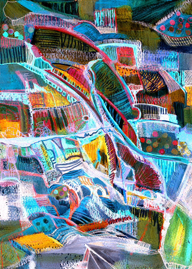 Flypast 2 Painting by Lyn Fernandez Flypast 2 Painting by Lyn Fernandez