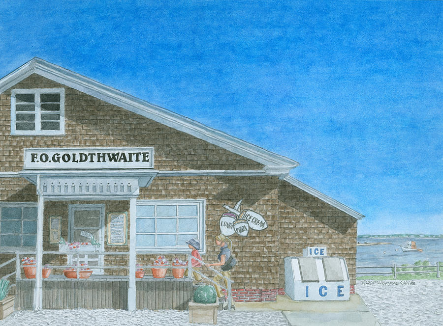 F.O. Goldthwaite Painting by Dominic White