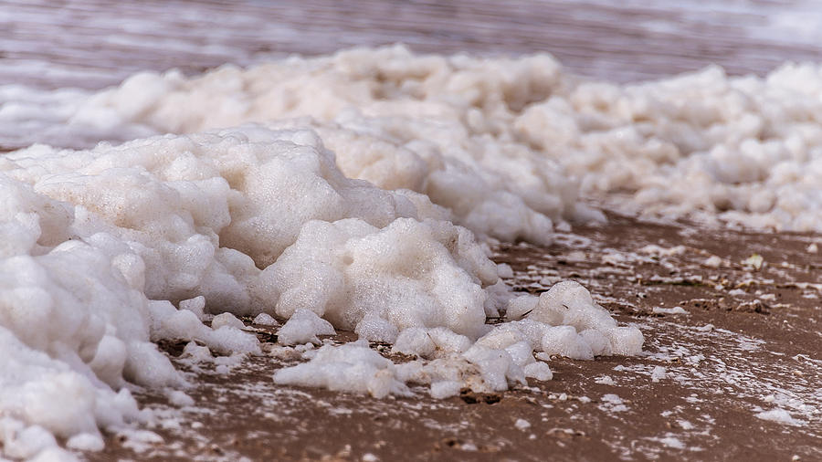 Foam on the Beach Photograph by Alex Hiemstra Pixels
