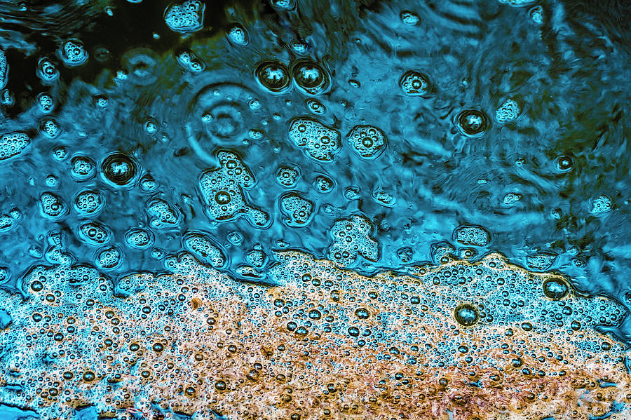 Foamy Bubbles Photograph by Dee Browning