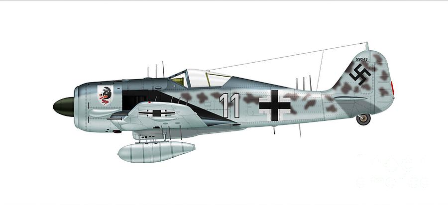 Focke Wulf Fw 190 Digital Art By Focke Wulf Fw 190 Pixels Merch