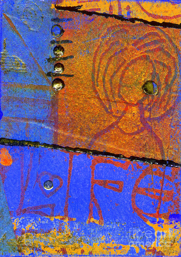Focus on LIVING Mixed Media by Angela L Walker