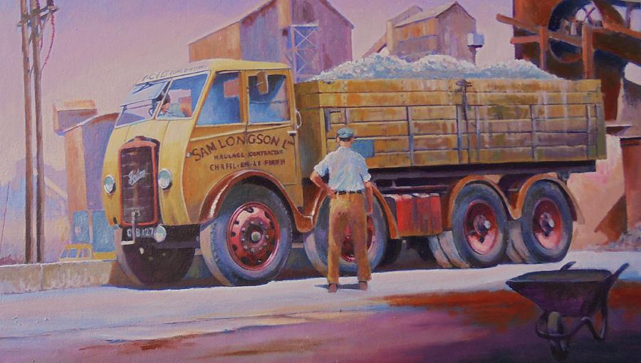 Foden DG on the limit. Painting by Mike Jeffries