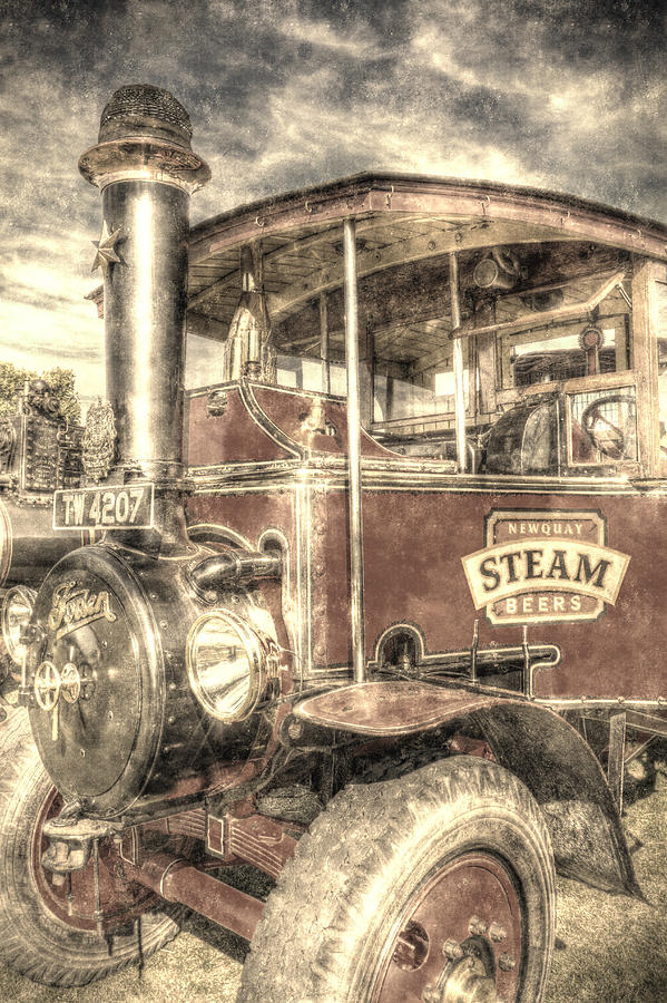 Foden Steam Lorry Vintage Photograph by David Pyatt