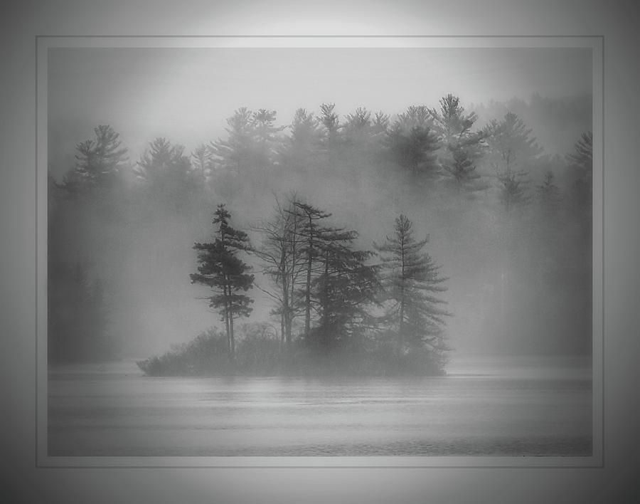 Fog on Hermit Lake Photograph by Phyllis Meinke
