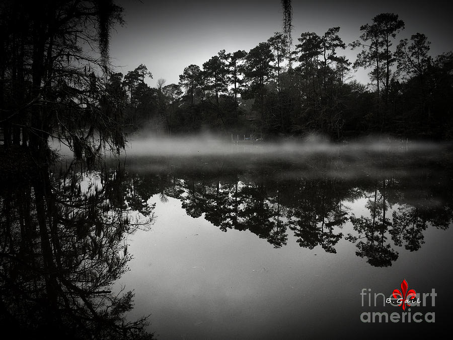 Fog on the Water Photograph by Barbara Hebert