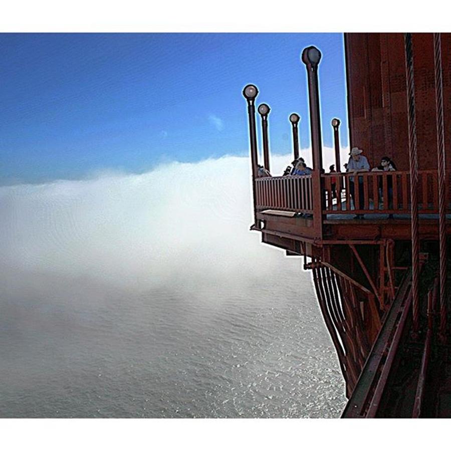 Bridge Photograph - Fog Over Golden Gate Bridge
#ggb #fog by Vadim Shamilov