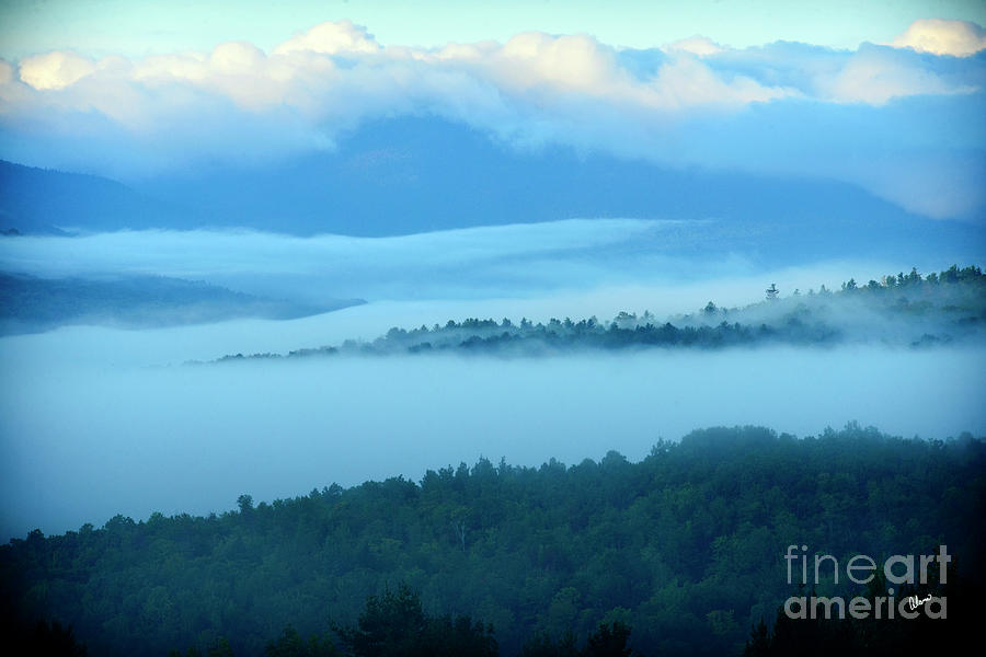 Fog Rolling Over the Hills  Photograph by Alana Ranney