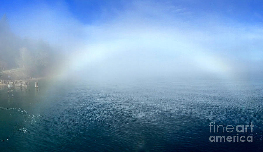 Nature Photograph - Fogbow by Sean Griffin