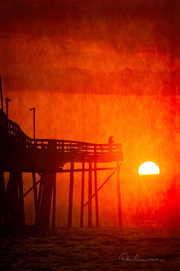 Foggy Avalon Sunrise 9129 Photograph by Dan Beauvais