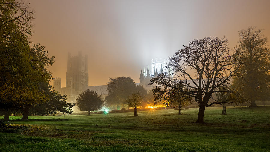 Foggy Cathedral Photograph by James Billings