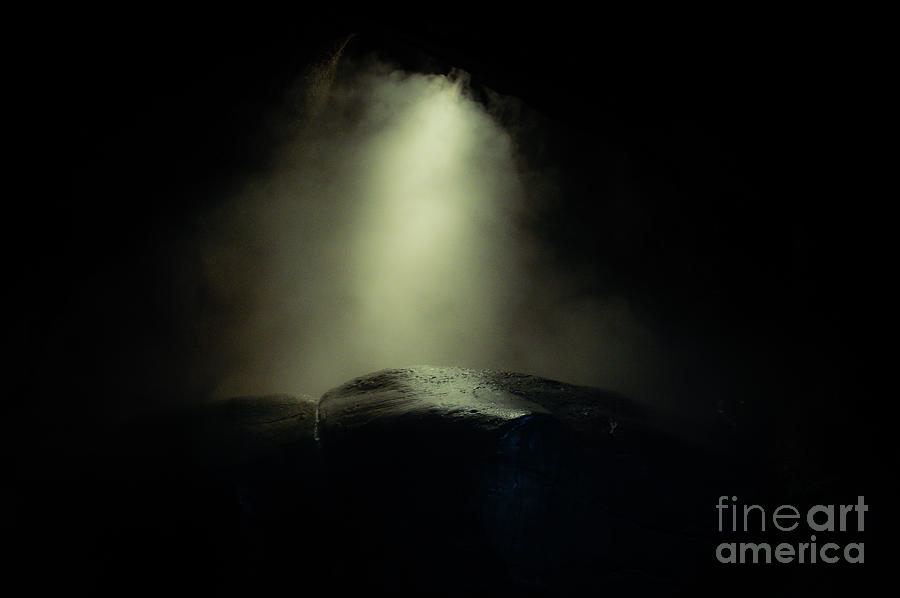 Foggy Cave - Cinematic Photograph by Srinivasan Venkatarajan