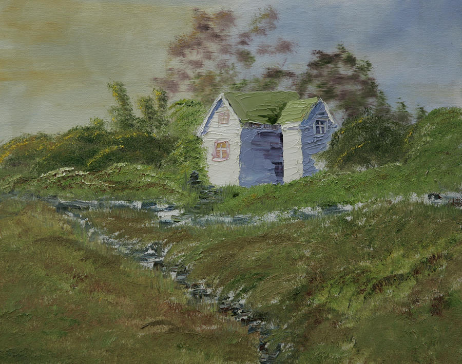 Westport Painting - Foggy Day In Westport by Robin Lee Westport Painting - Foggy Day In Westport by Robin Lee