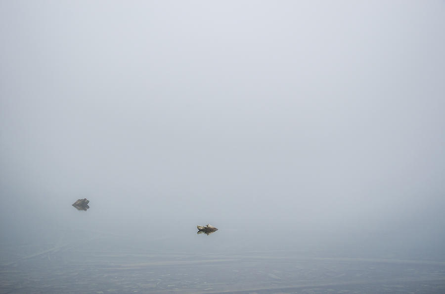 Foggy Lake Photograph by Pelo Blanco Photo