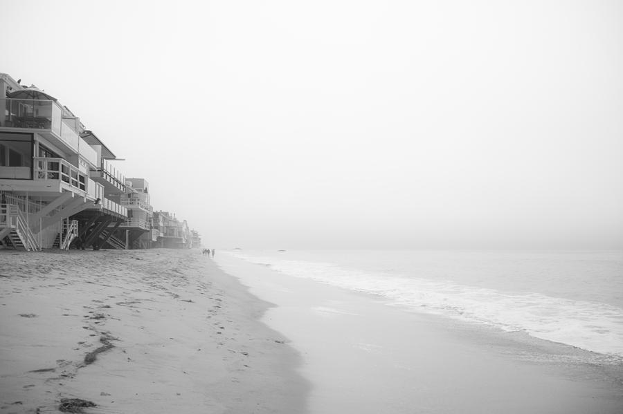 foggy Malibu Beach  Photograph by Ralf Kaiser