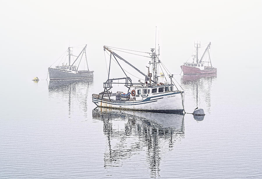 Foggy Morning Downtime Photograph by Marty Saccone