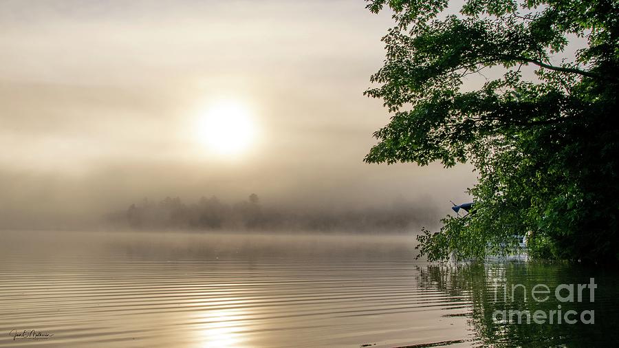 Foggy Morning On Woodbury Pond II Photograph