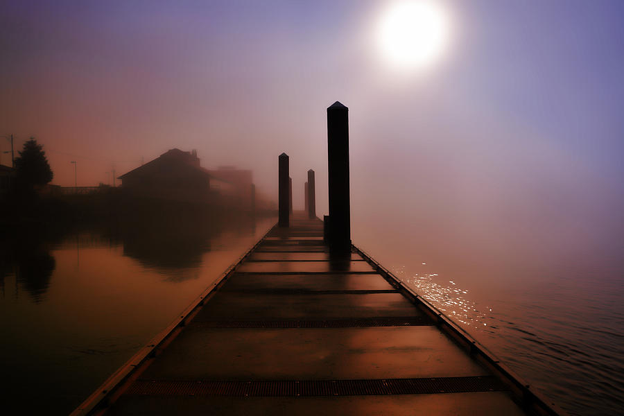 Foggy Morning Photograph by Steve Snyder