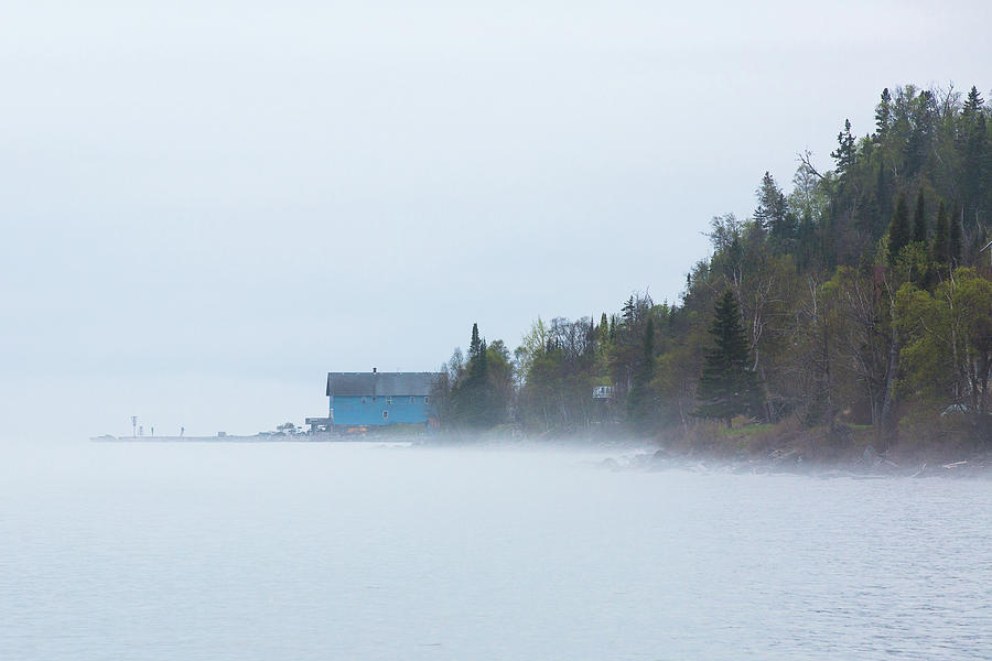 Foggy Silver Islet Photograph by Linda Ryma
