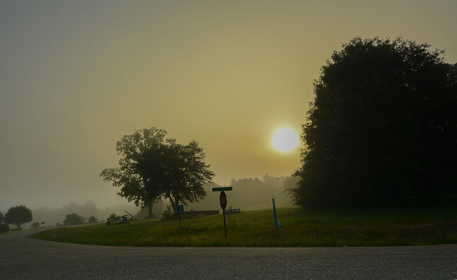 Foggy Sunrise Photograph by Metaphor Photo