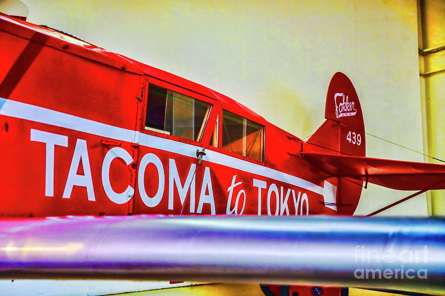 Fokker Tokyo Express Photograph by Rick Bragan